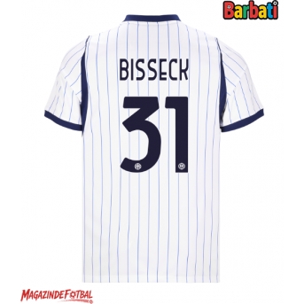 Inter Milan Yann Bisseck #31 Tricou Fotbal Replică 2026-27 Barbati Deplasare